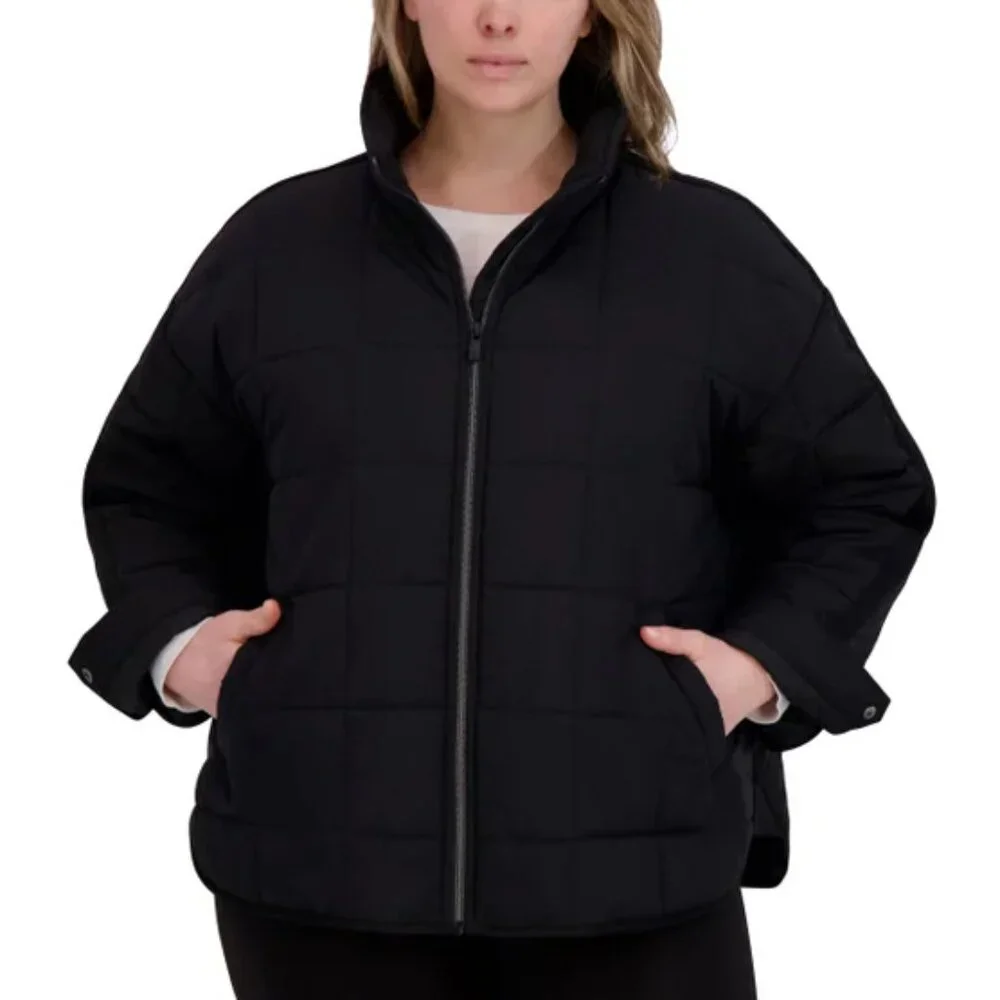 Roxy Women's Quilted Jacket, Brown - Picture 8 of 11